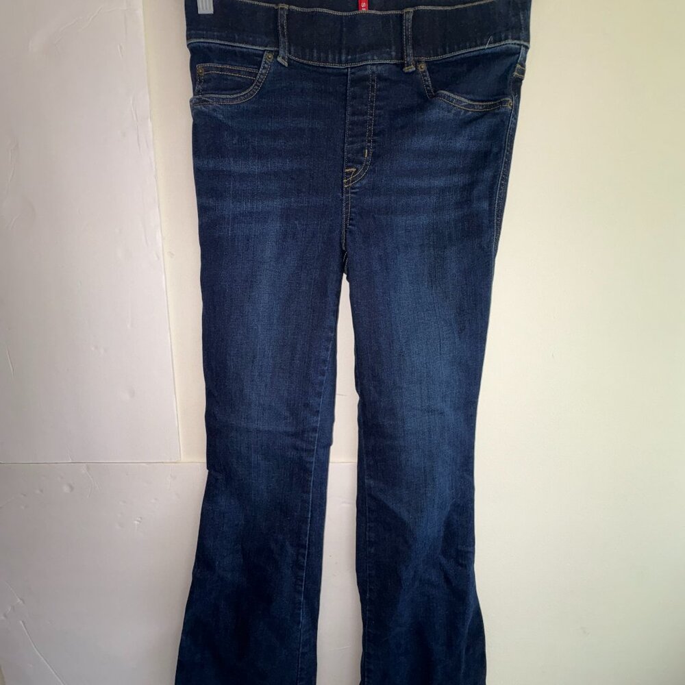 SPANX Dark Blue Flare Jeans